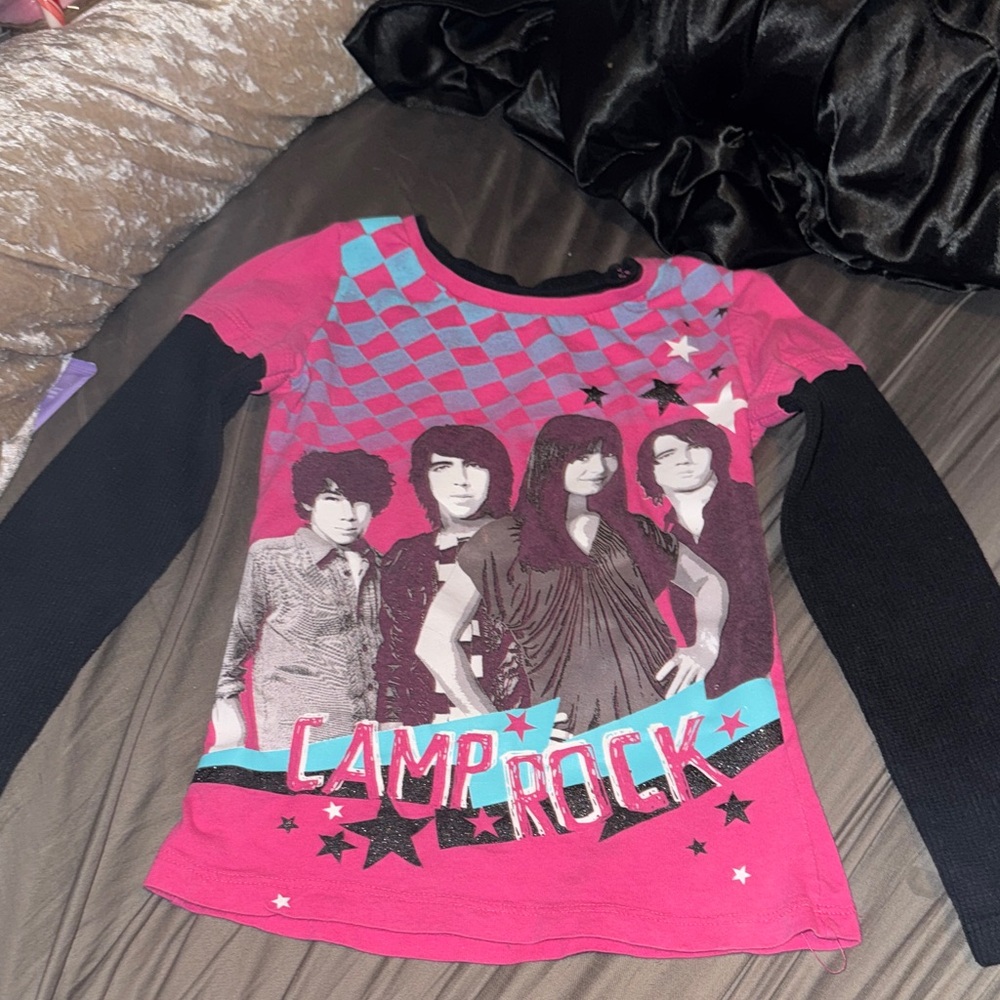 Camp Rock Long Sleeve Shirt with Jonas Brothers!!!
